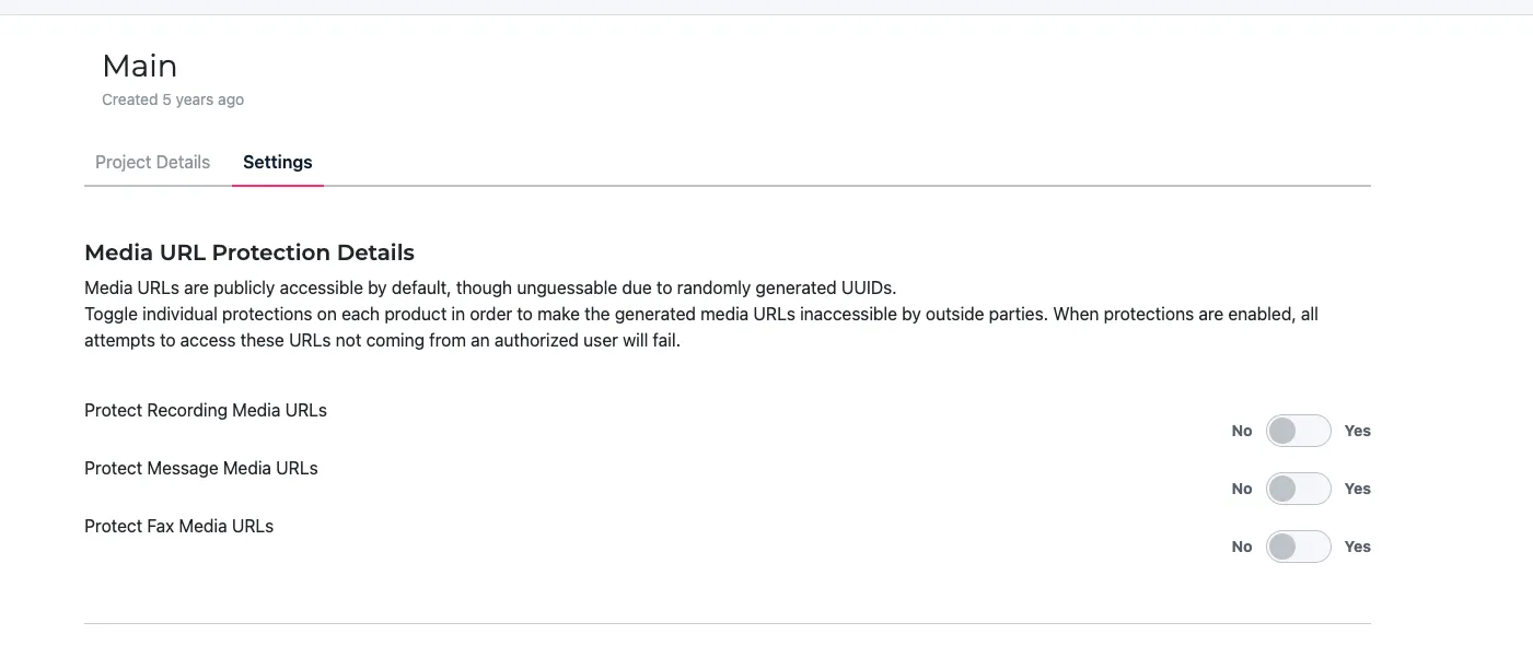 Media Protection Interface